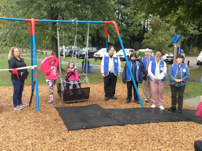 Accessible Swing Set